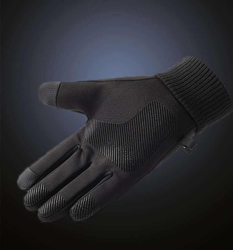 Winter Gloves Color Black Size One To Size