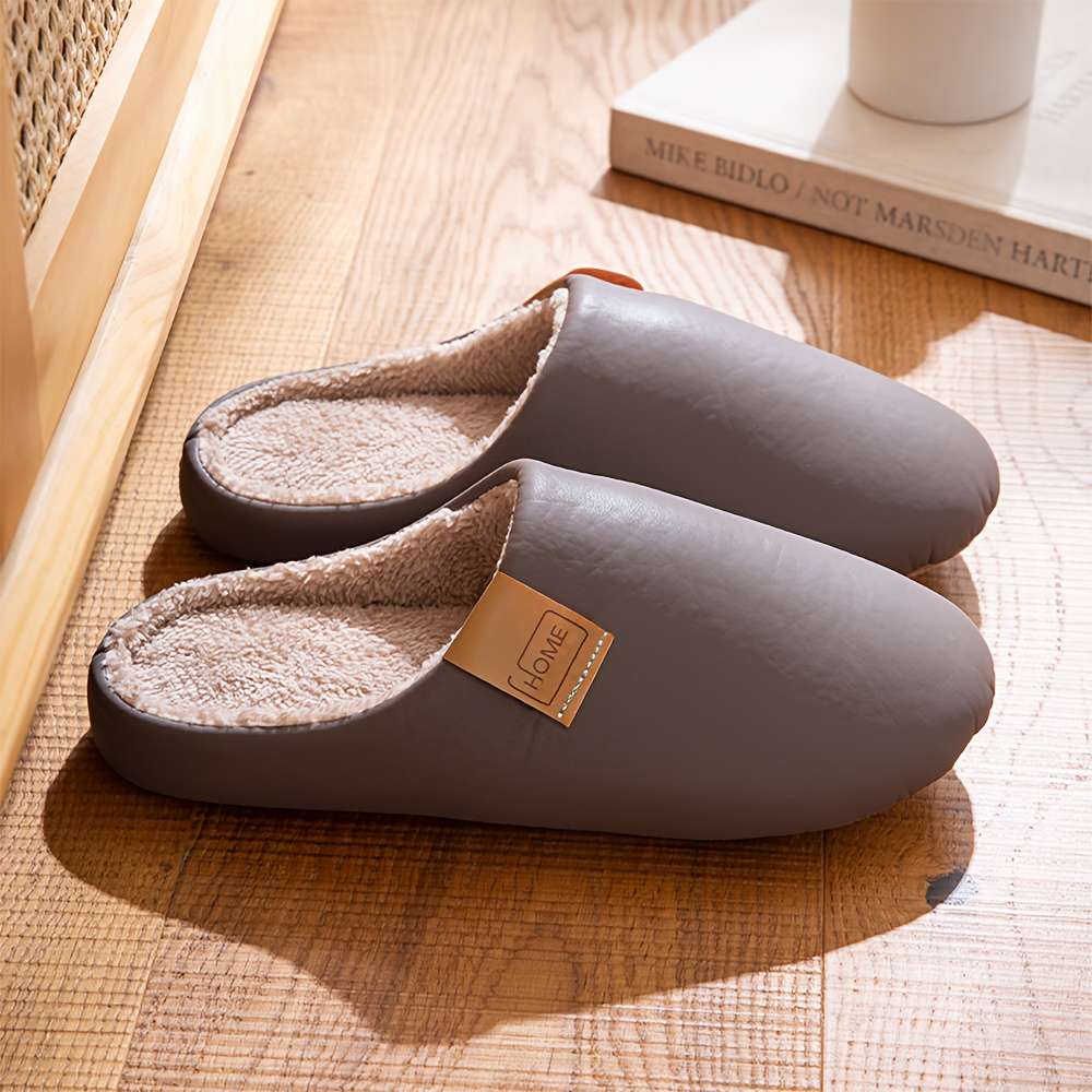 Cotton Slippers Color Rust Sizeuk 6.5-7