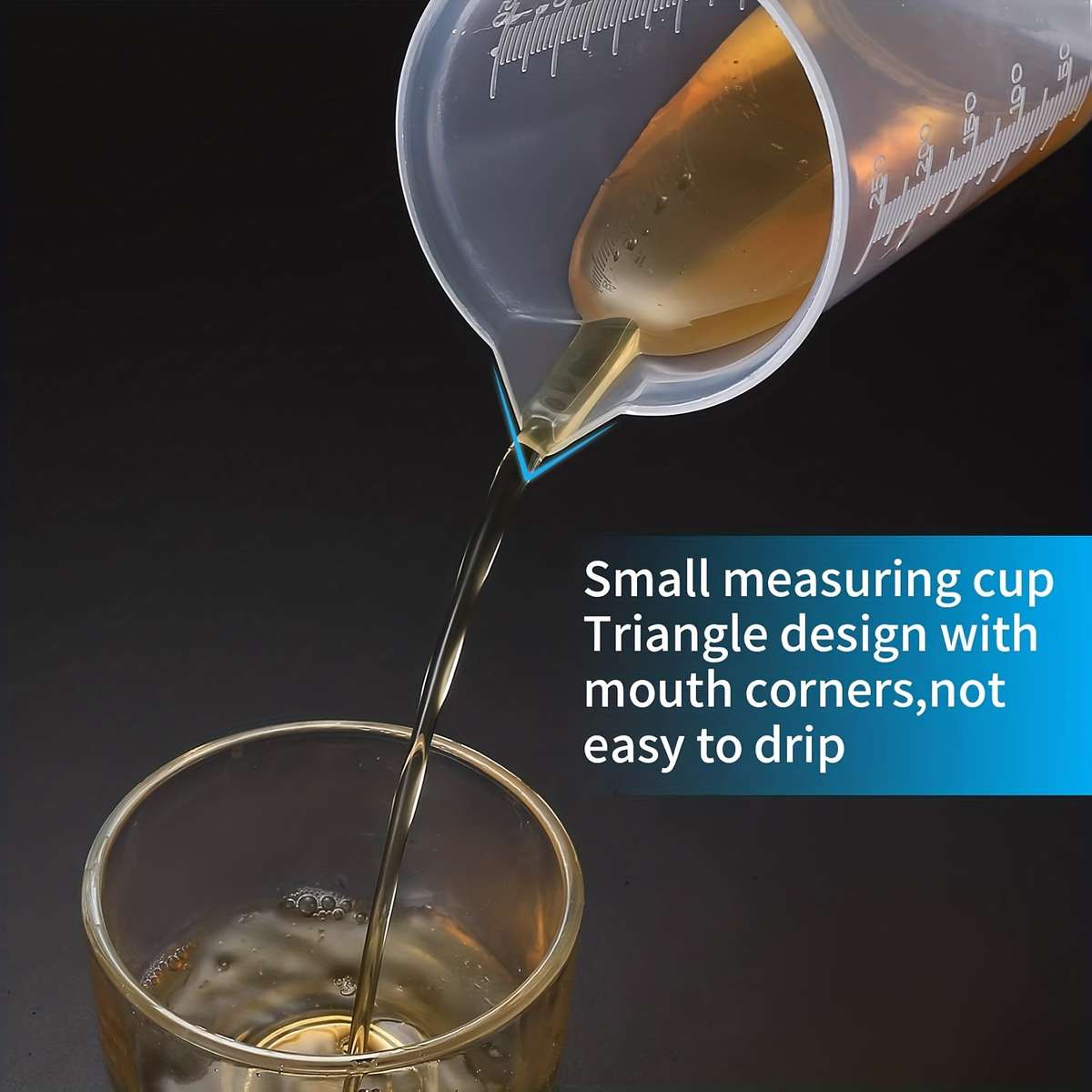 Measuring Cup Items 3 Pieces 50Ml100Ml250Ml