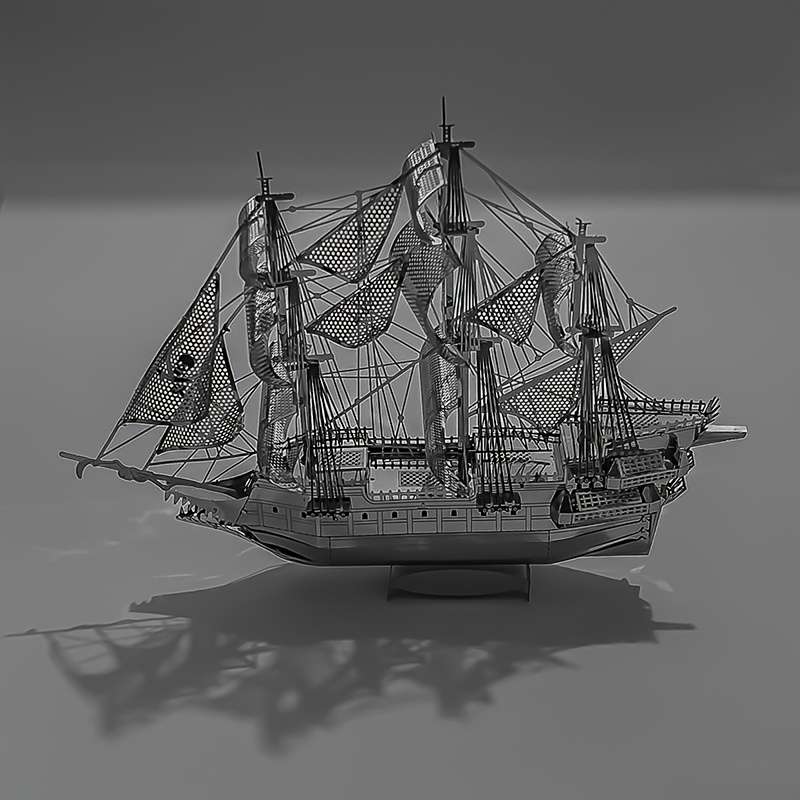 3D Jigsaw Puzzle Model Ship Items Soaring Dutchman Metal Puzzle