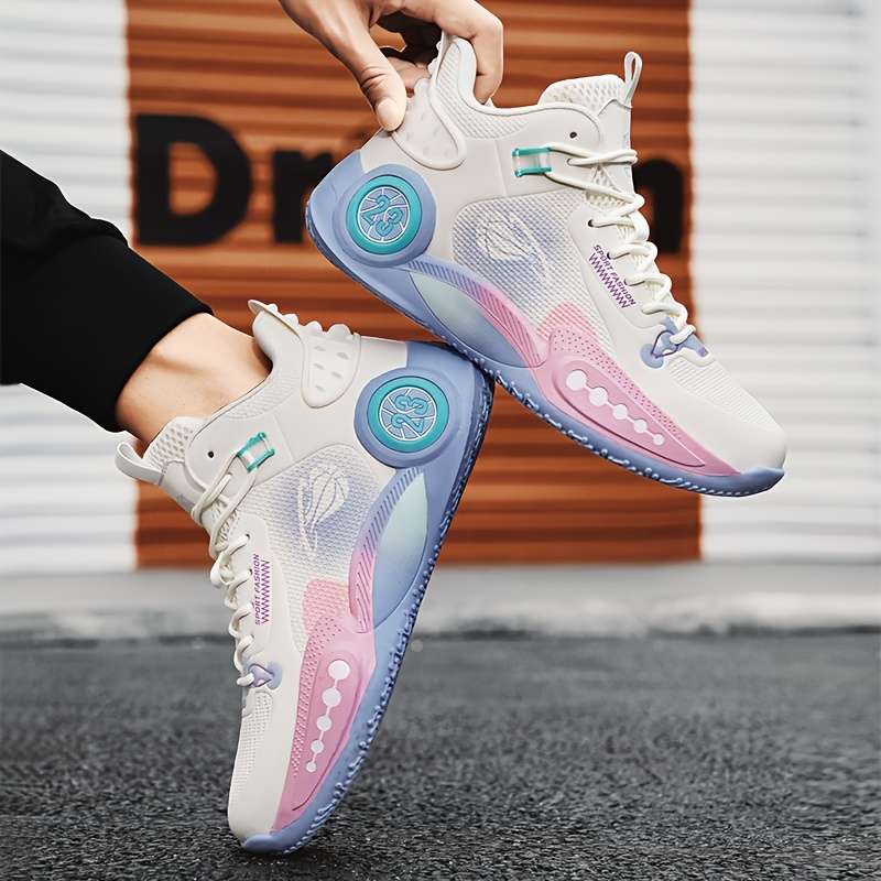 Sneakers Pink And White Size Uk 7
