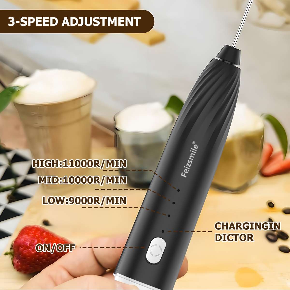 Egg Beater Color Black