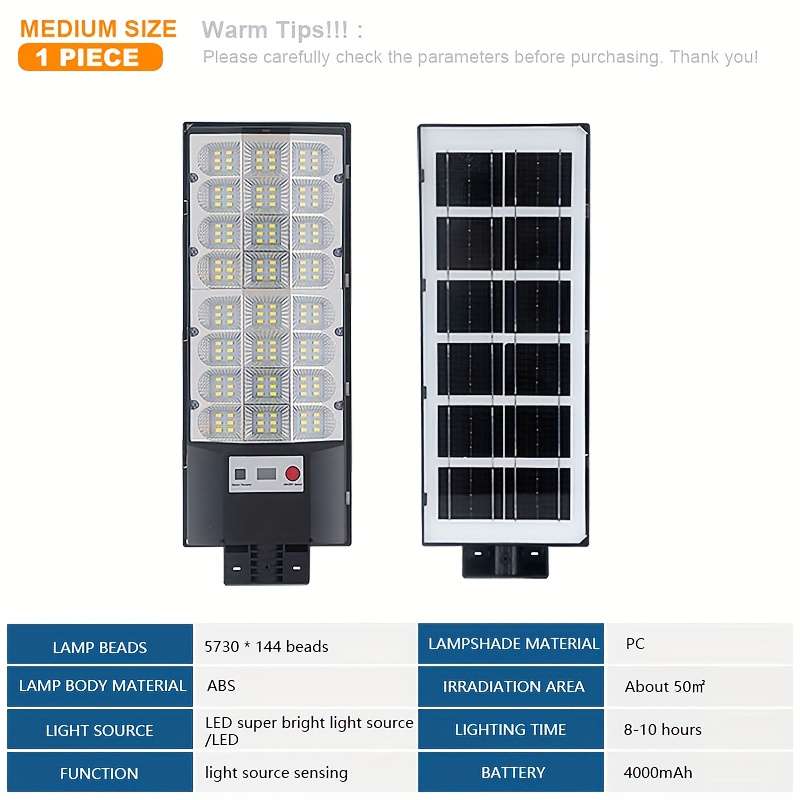 QM-108LED-2000 2pcs Outdoor Solar Light