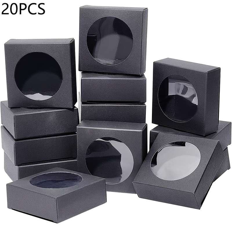 Christmas Gift Boxes Color Black Quantity 20Pcs