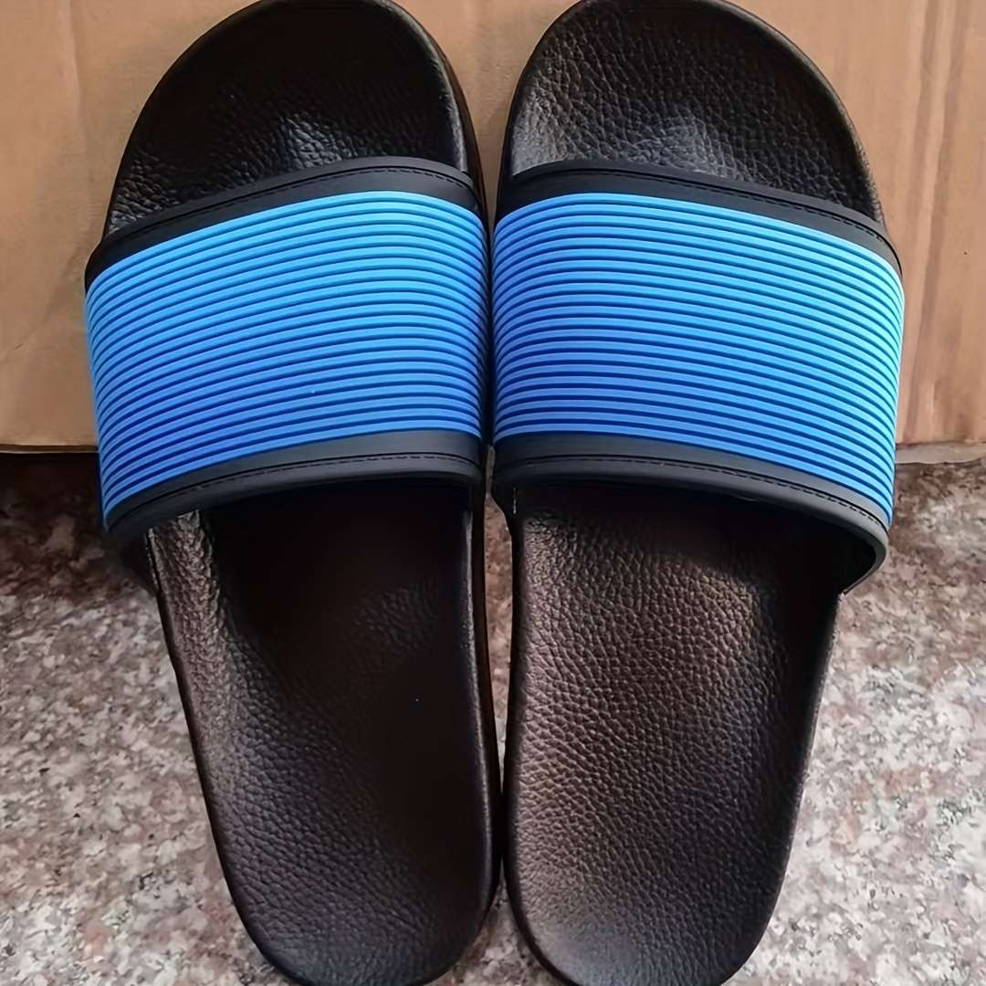 Men Slippers Summer Style White Size Uk 7