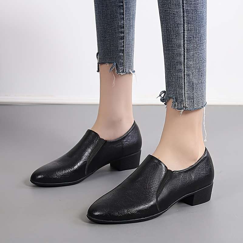 Women S High Heels Color Bright Black Sizeuk 4