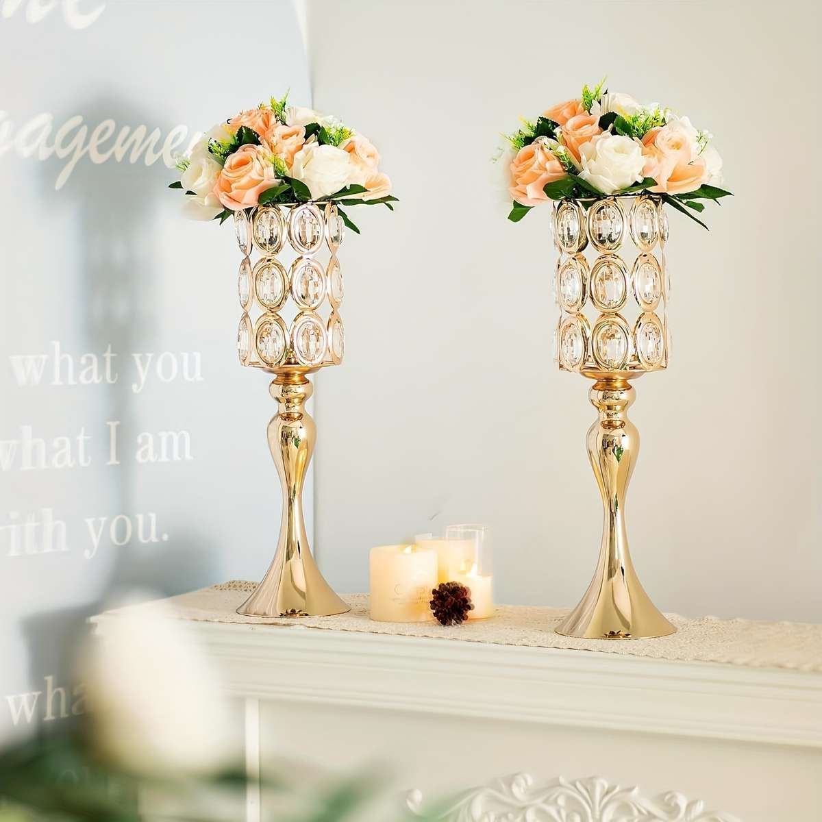 Wedding Supplies Color Silvery X 2Pcs