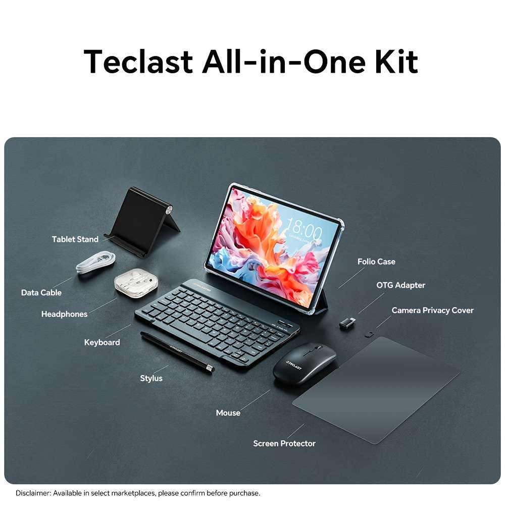Ergonomic Teclast P30T Tablet Display For Kids Expandable Storage System 10 1