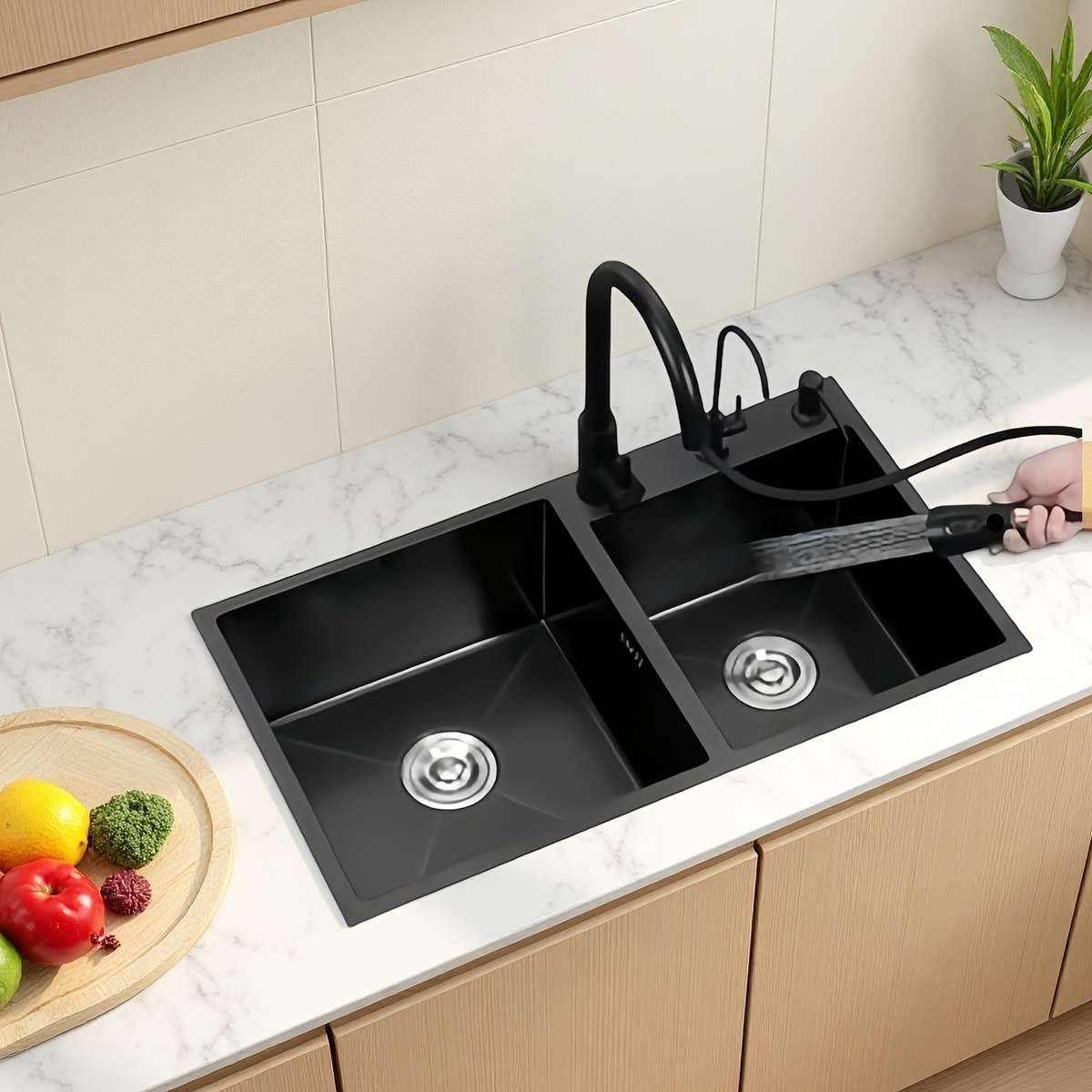 Model SC2 Stainless Steel Double Sink