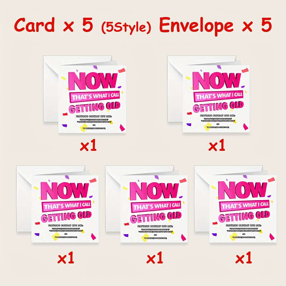 Greeting Cards Style 5 Greeting Cards  Add  5 Envelopes