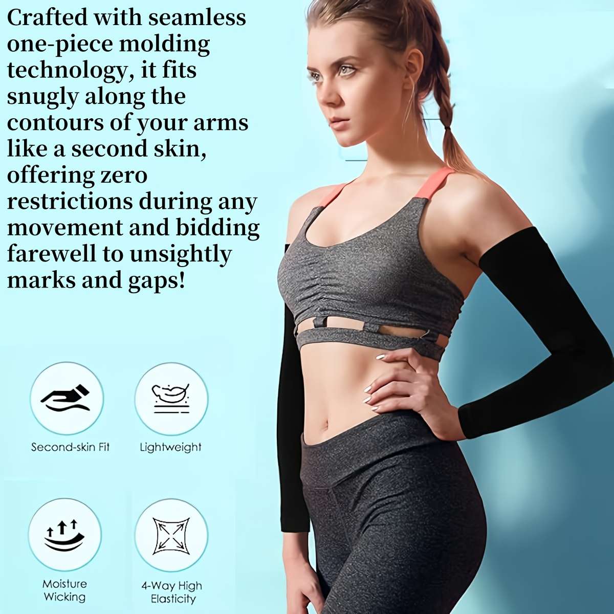 Sunscreen Sleeves Color 1 Pair Black 1 Pair White 1 Pair Gray