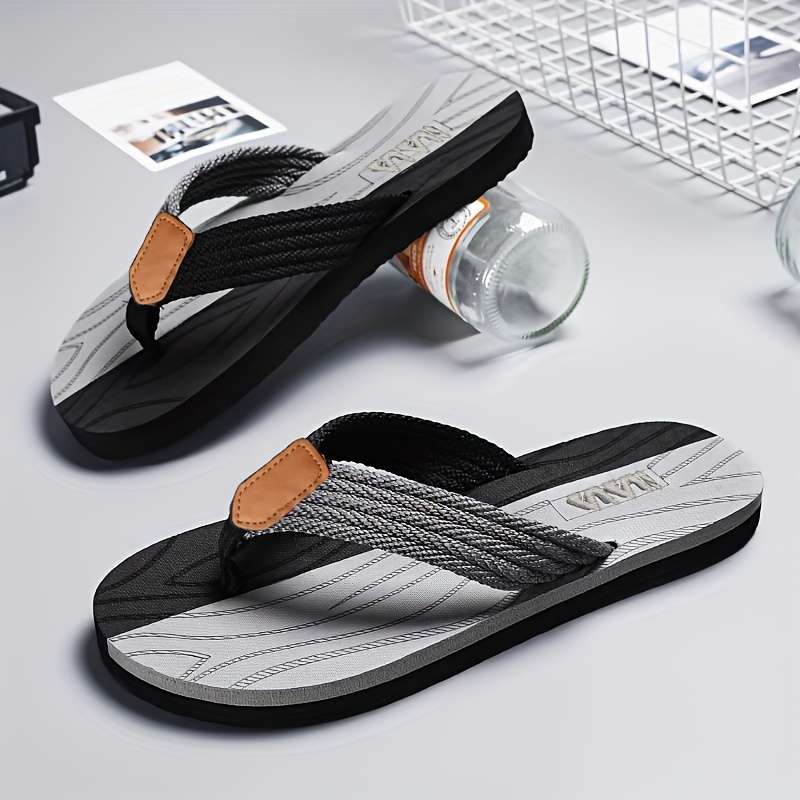 Men Slippers Summer Style Red Size Uk 11