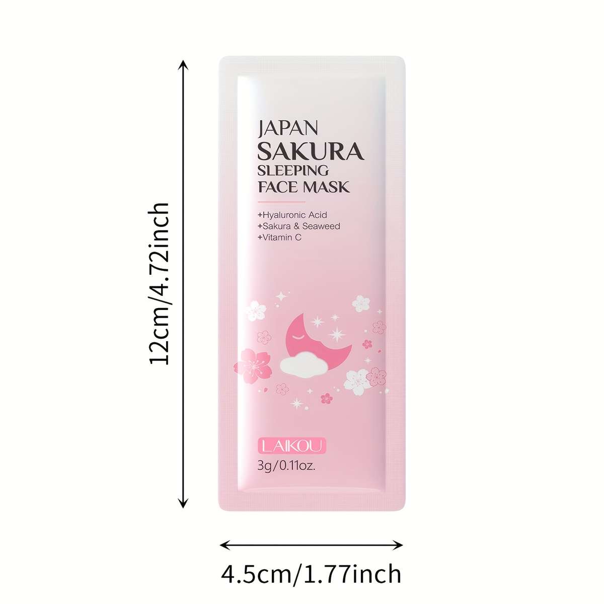 Facial Mask Items Snail Sleeping Mask 3Pcs