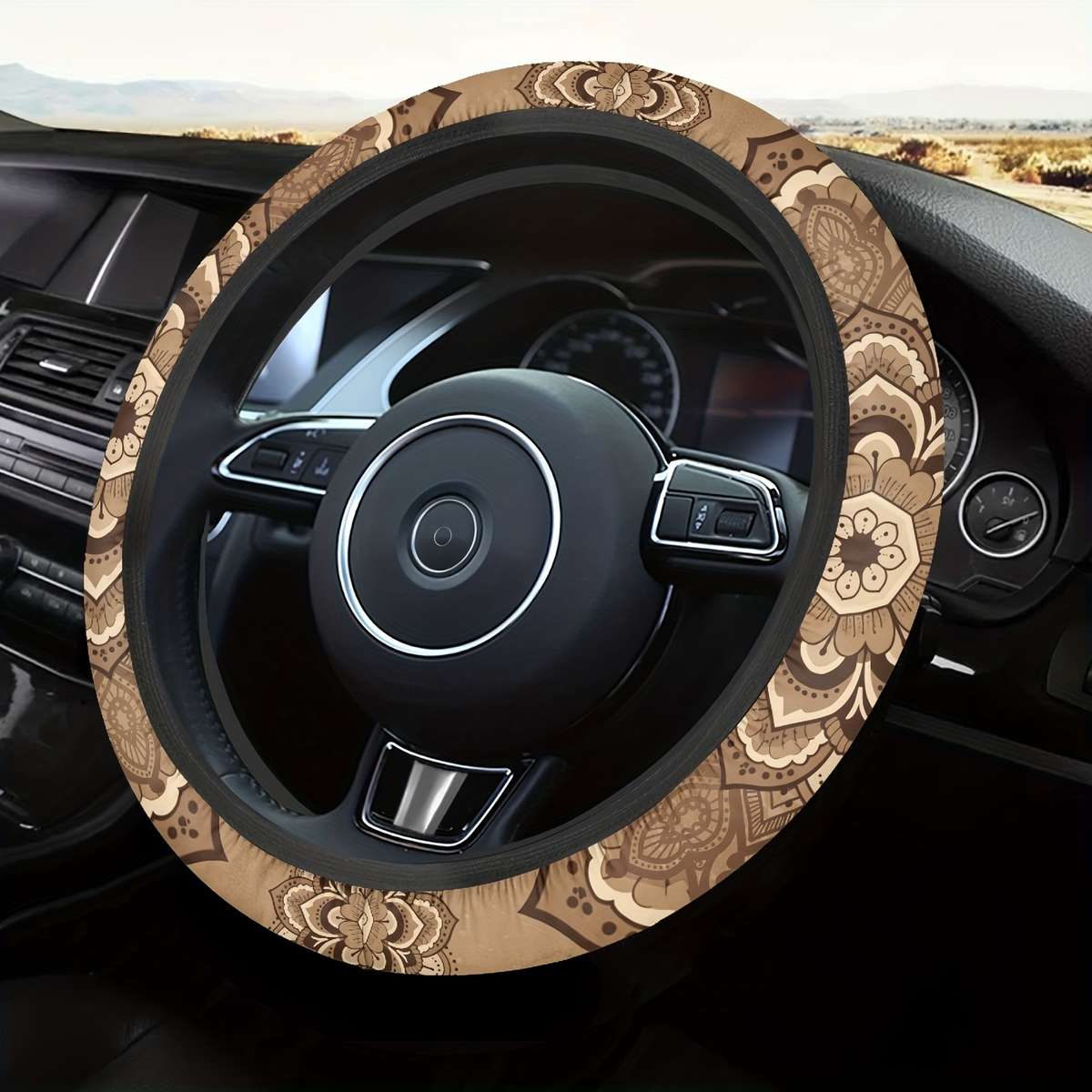 Car Steering Wheel Cover C