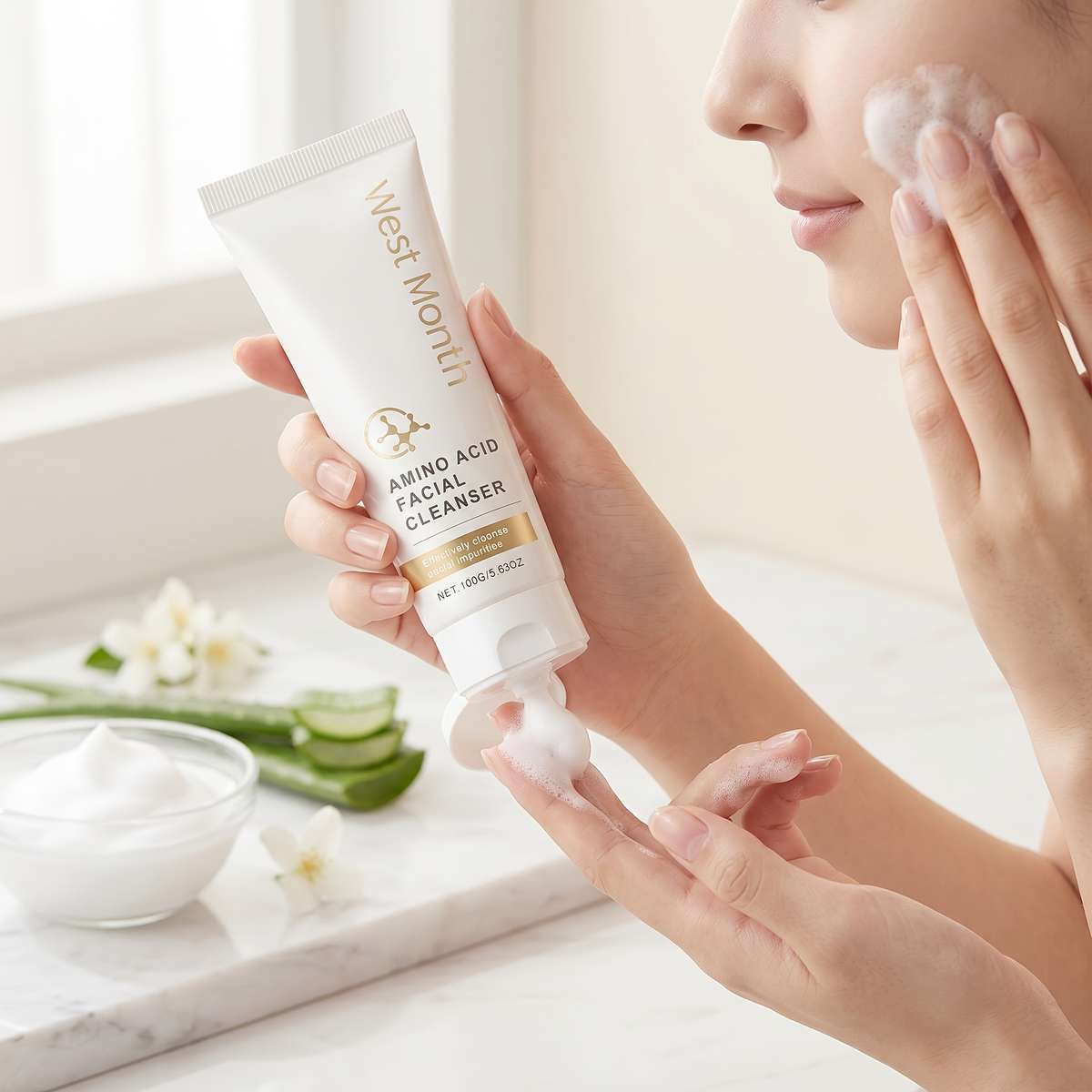 Facial Cleansing Quantity 2Pcs 100G 3.53Oz *2