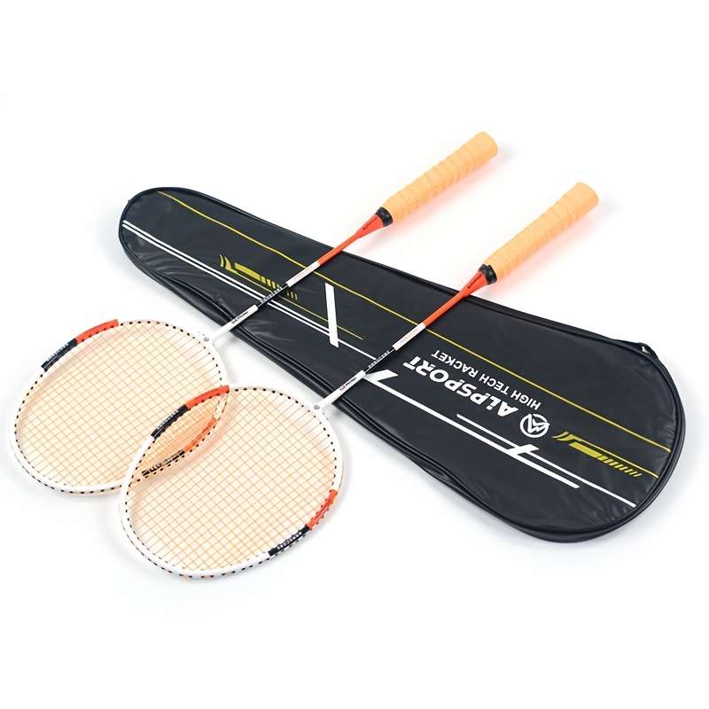 Badminton Racket Color Luminous 2Pcsfree Bag