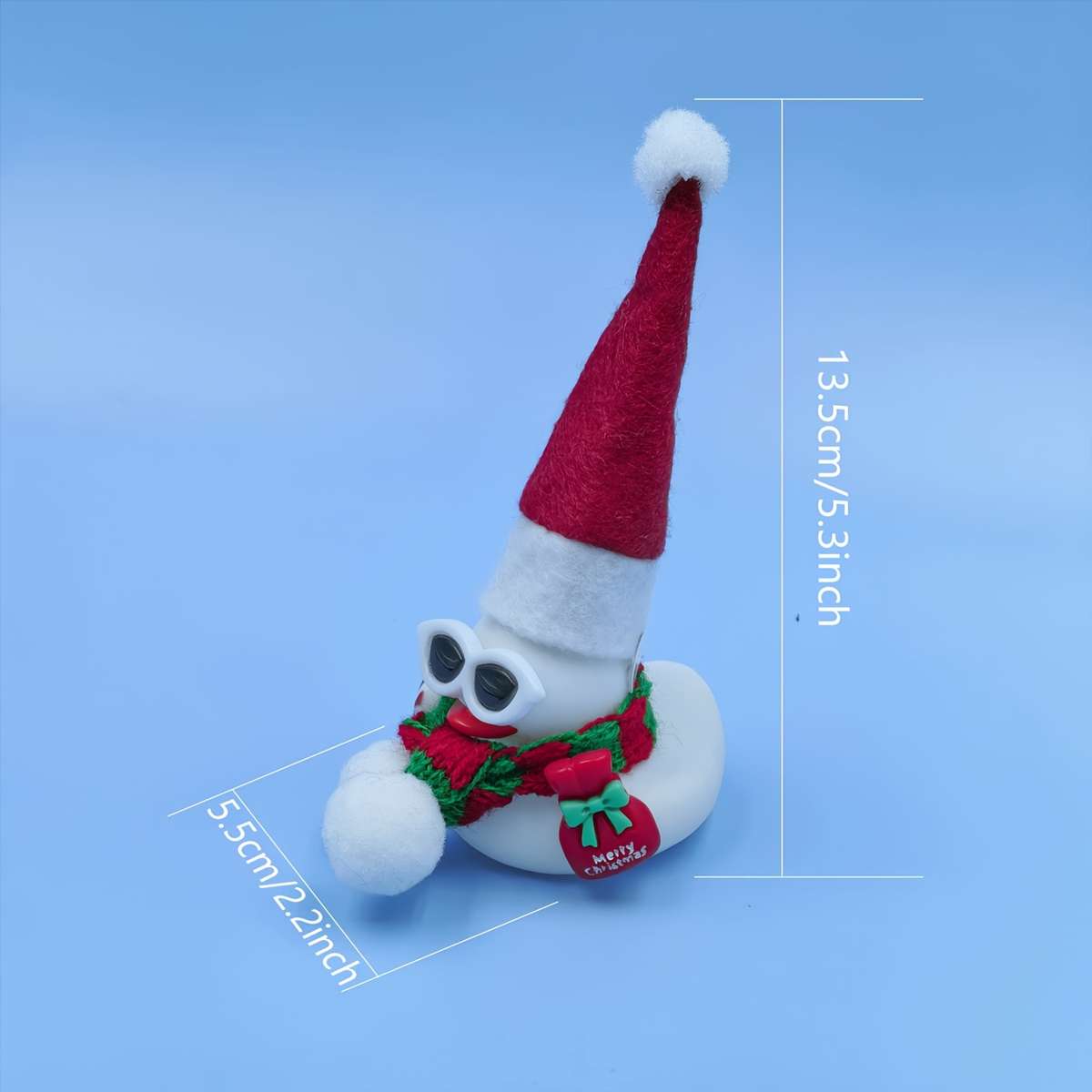 Car Interior Decor Model Cute Christmas Duck
