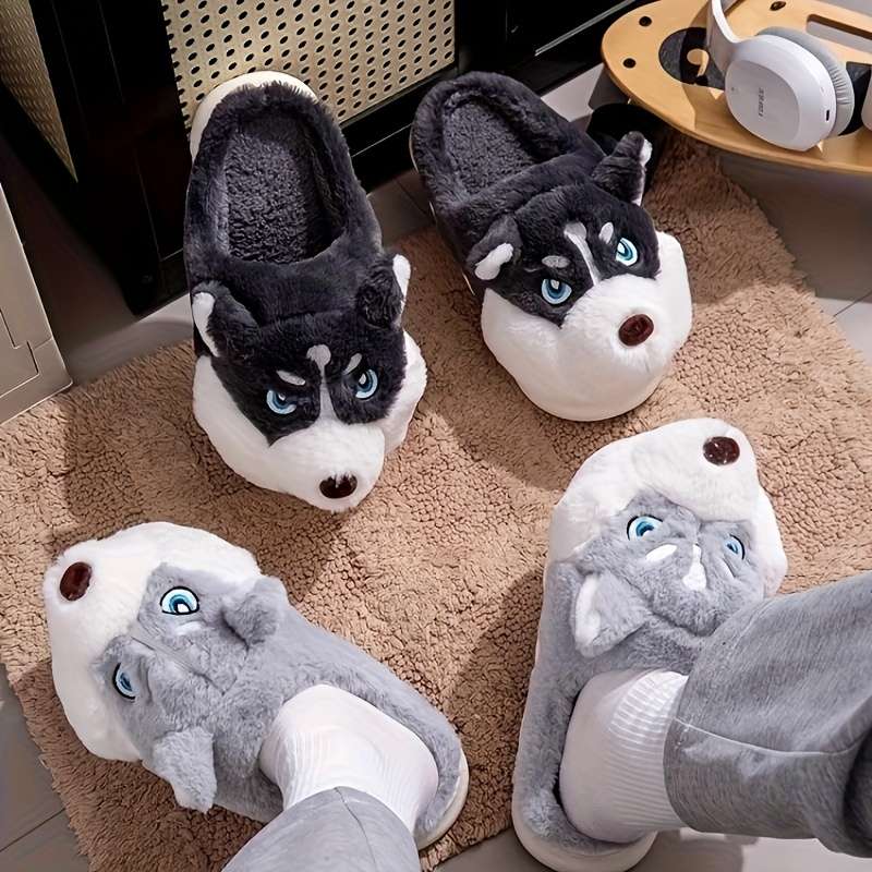 Cotton Slippers Color Light Grey Sizeuk 6.5-7