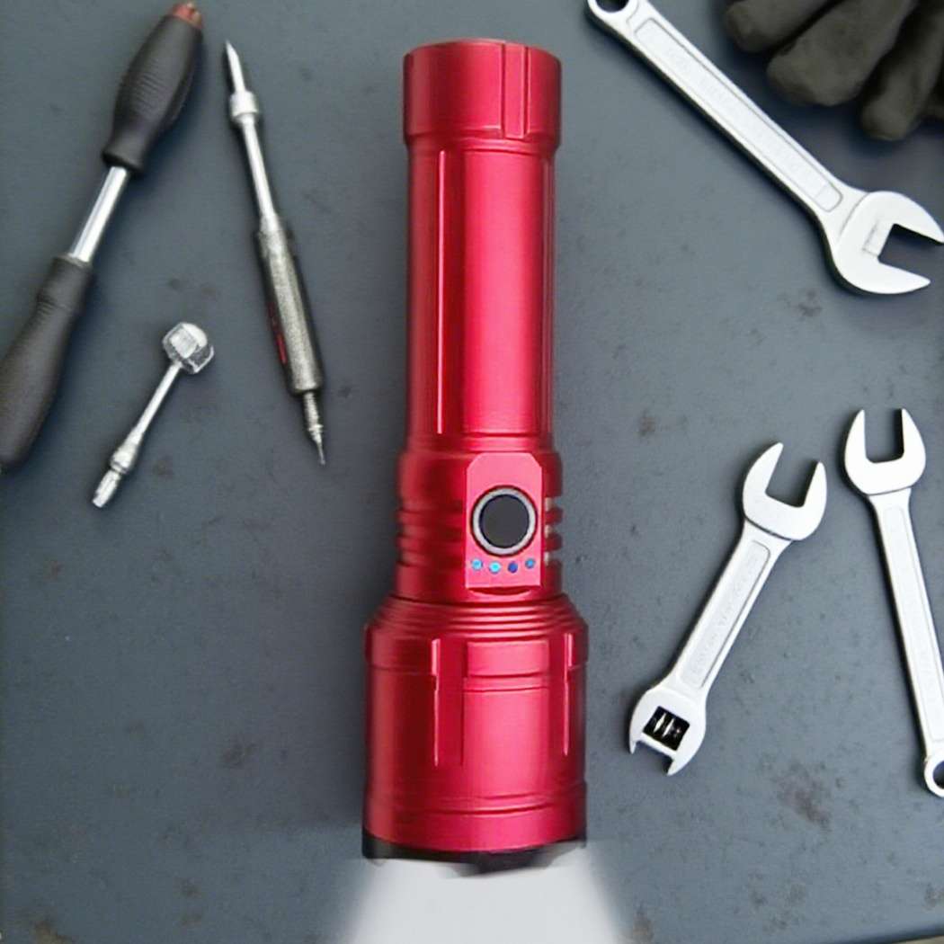 Compact 1Pc Aluminum Alloy Handheld Flashlight Multi Functional Daily Reliable