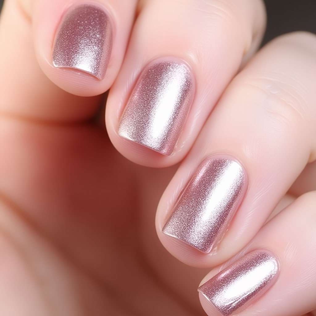 Nail Polish Color Rose Color 2 Bottles