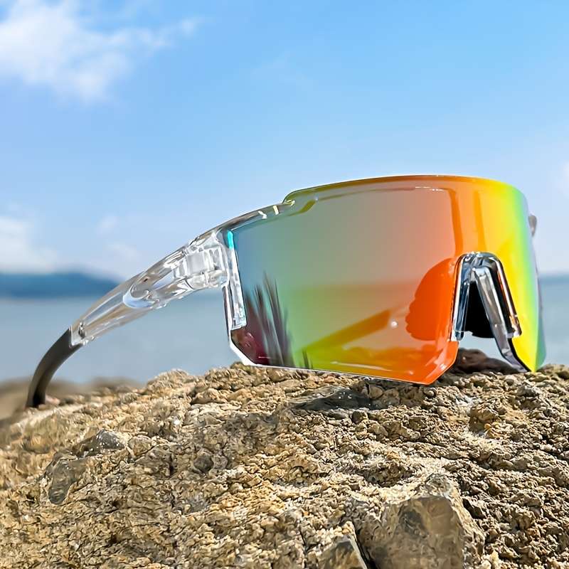 Cycling Glasses Color Translucent Blue