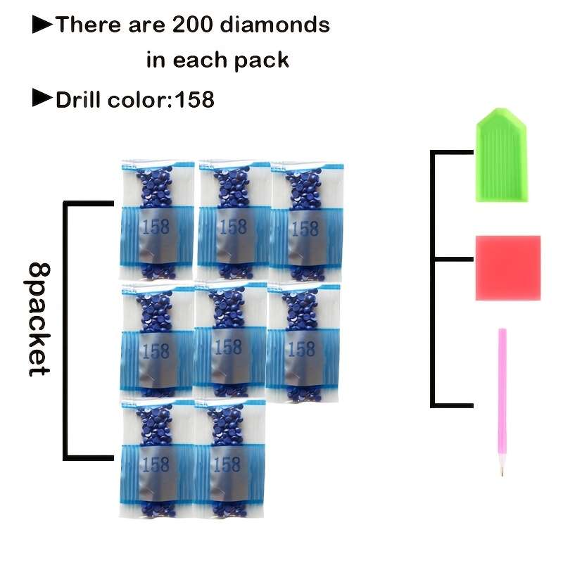 Perler Bead Set Dmc158 R5 1000Pcs