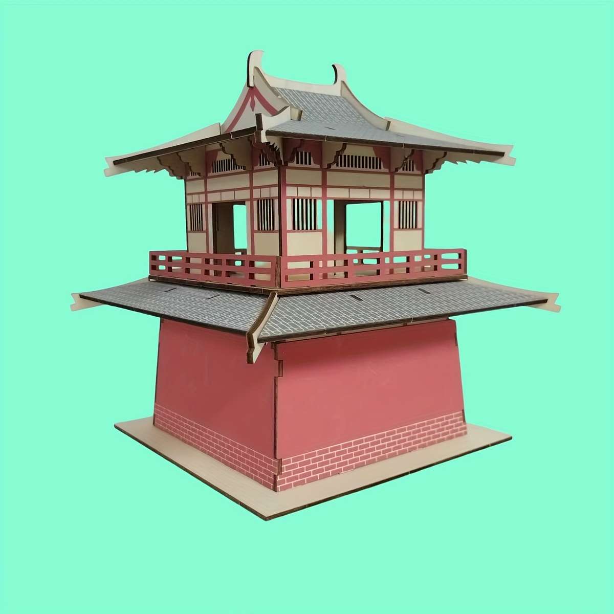 Building Toy Architectural Model Toy Set Style Clock Tower Puzzle