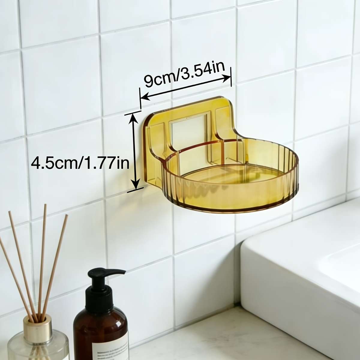 Bathroom Storage Rack Color Orange