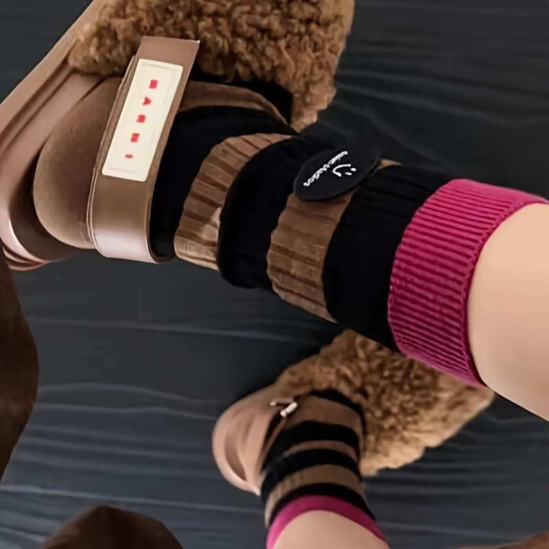 Women S Socks Color Twist Pattern