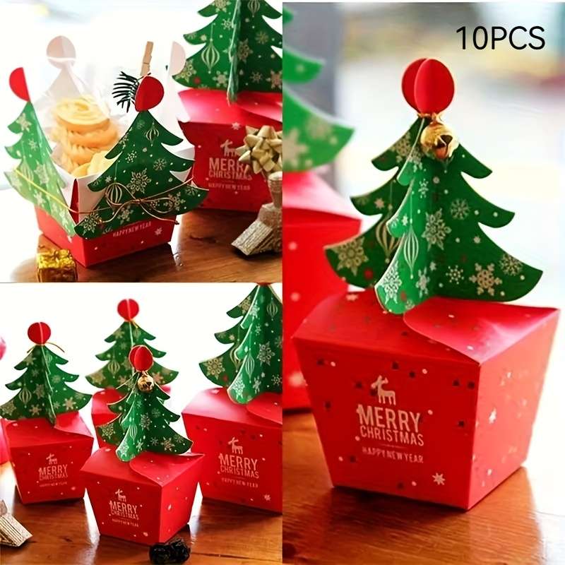Christmas Gift Boxes Quantity 10 Pieces