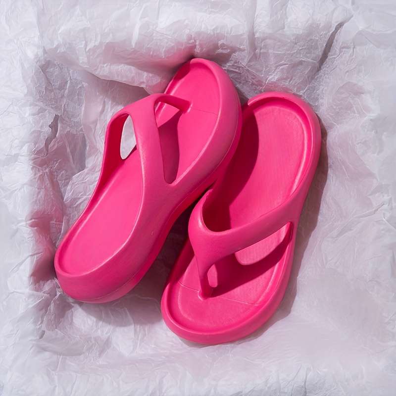 Ladies Summer Flip Flops White Uk 5