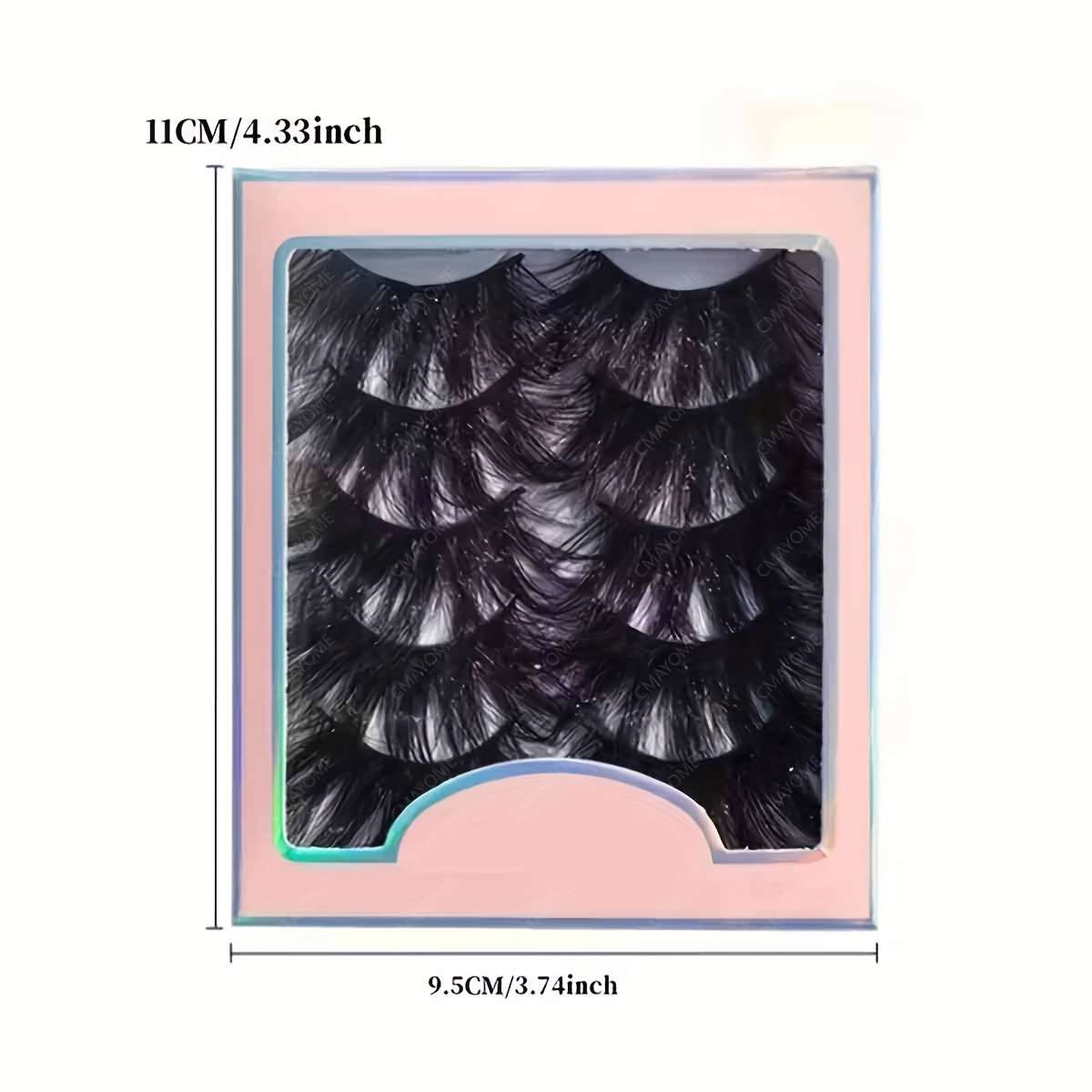 False Eyelashes Color 5P 86 Thick Formula