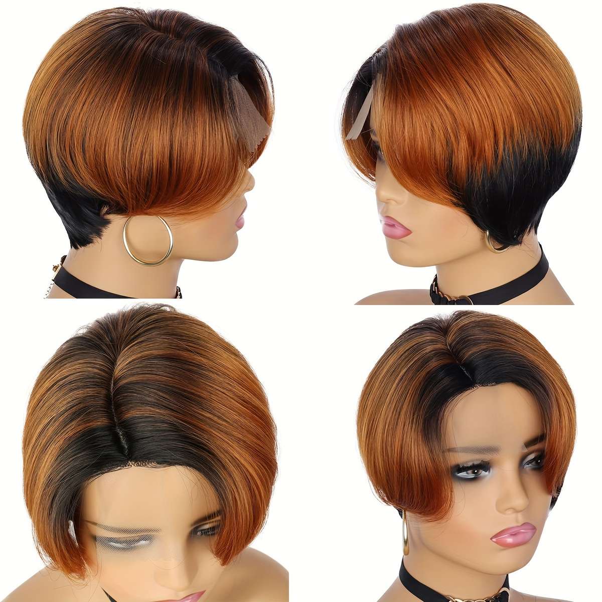 1B/Bug Womens Wigs Hair Length 20.32Cm