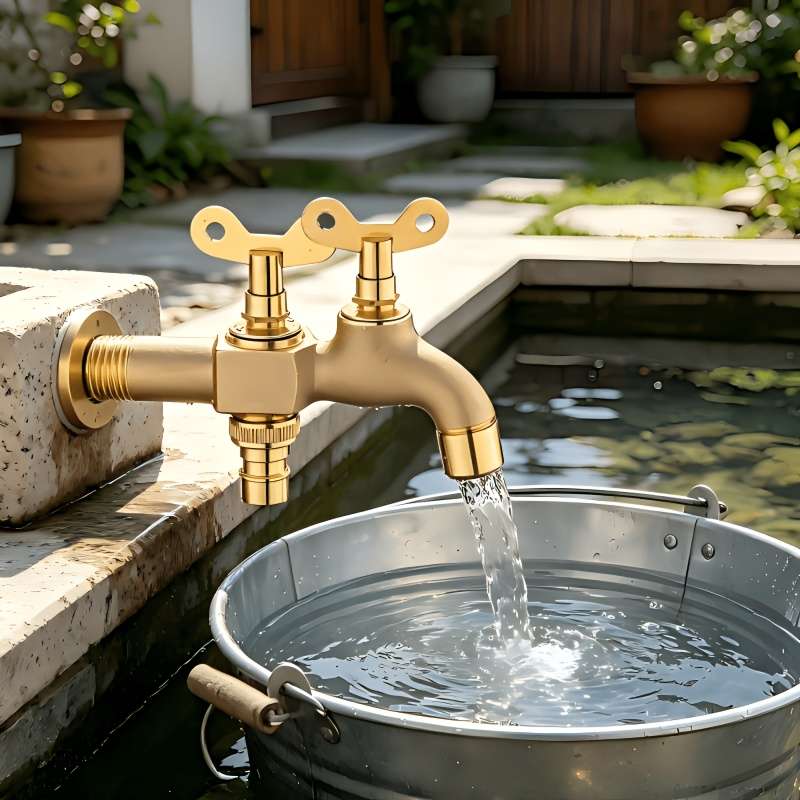 Faucet 2 Outlets