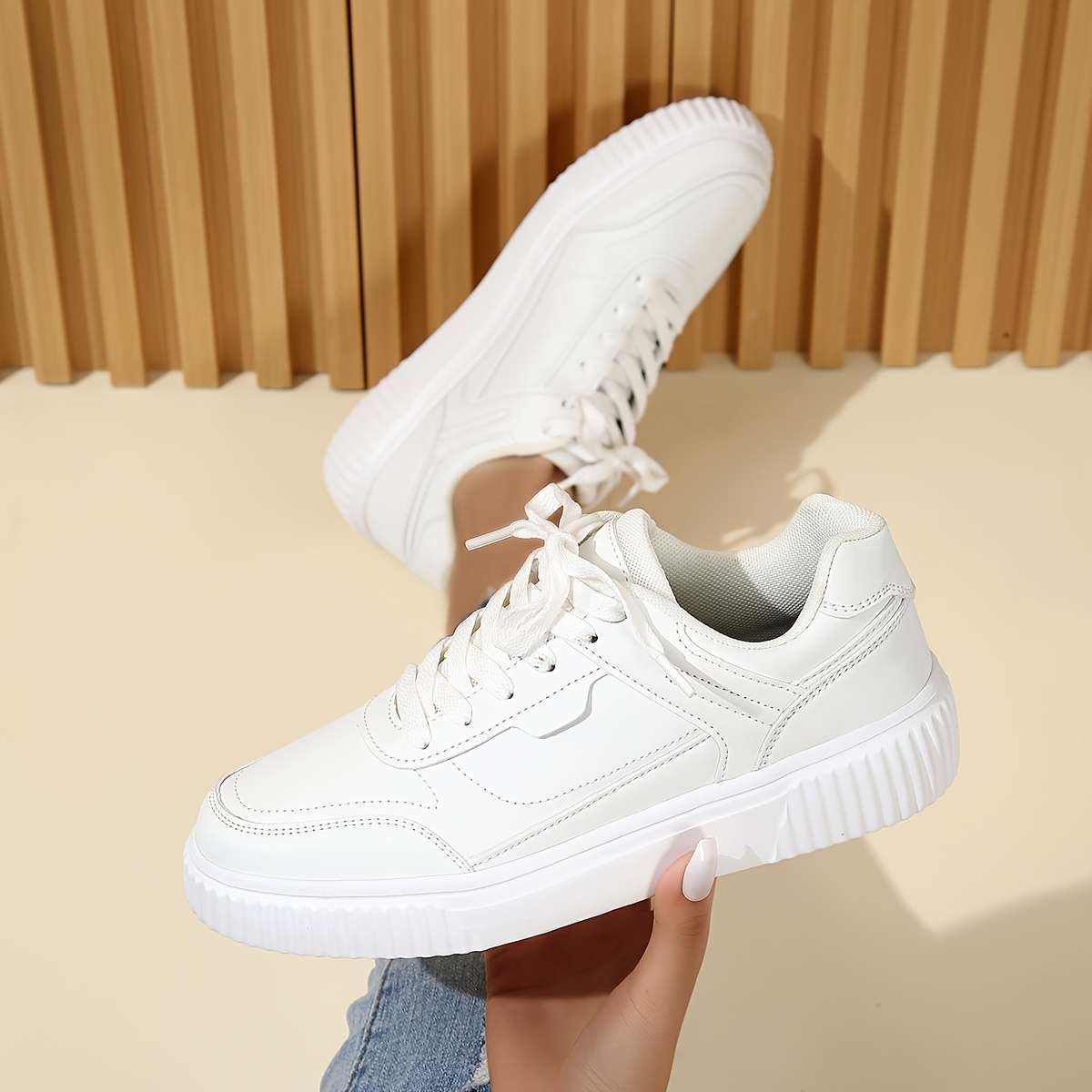 Sneakers Color White Sizeuk 7