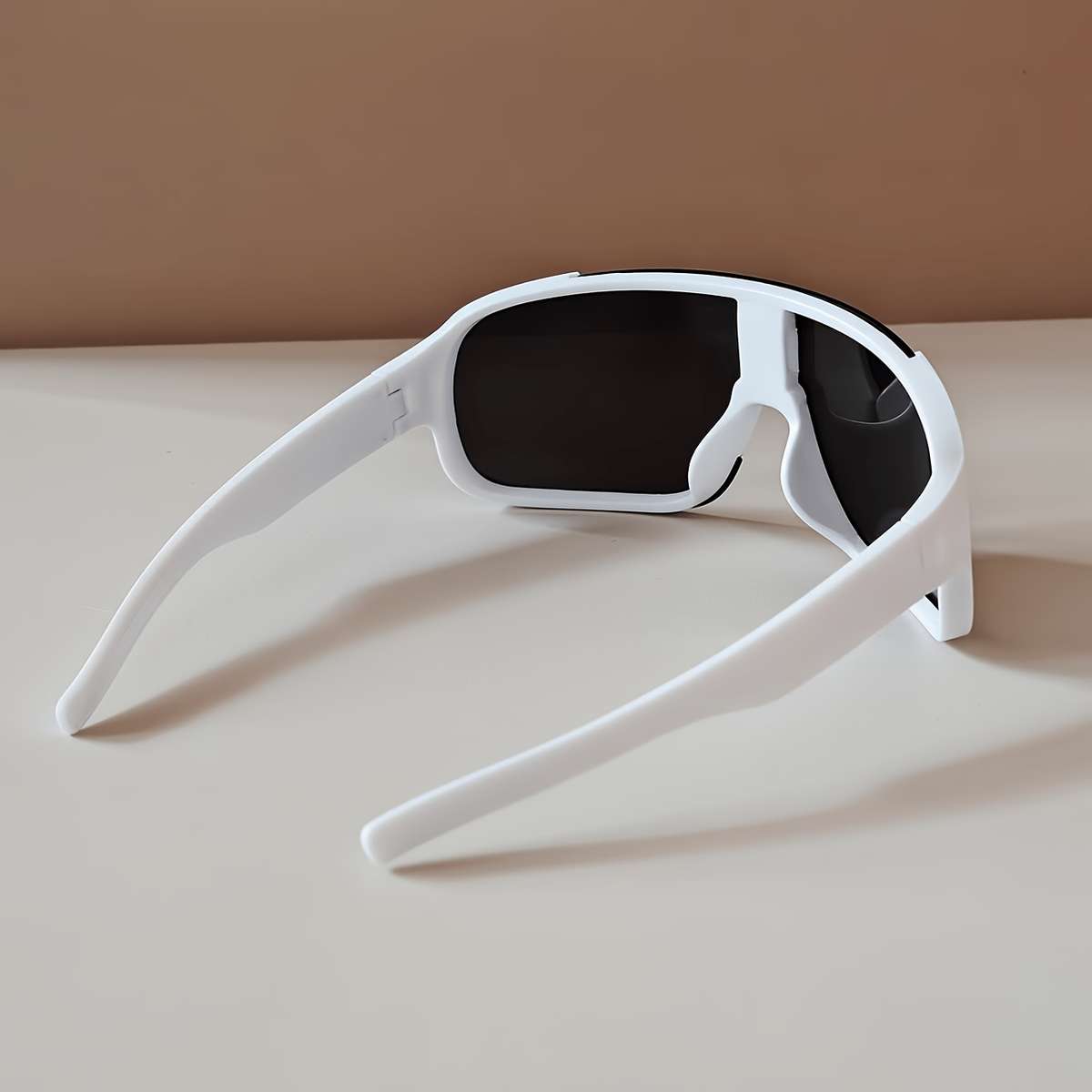 Cycling Glasses Color Black Frame White Mercury  Black Frame White Mercury