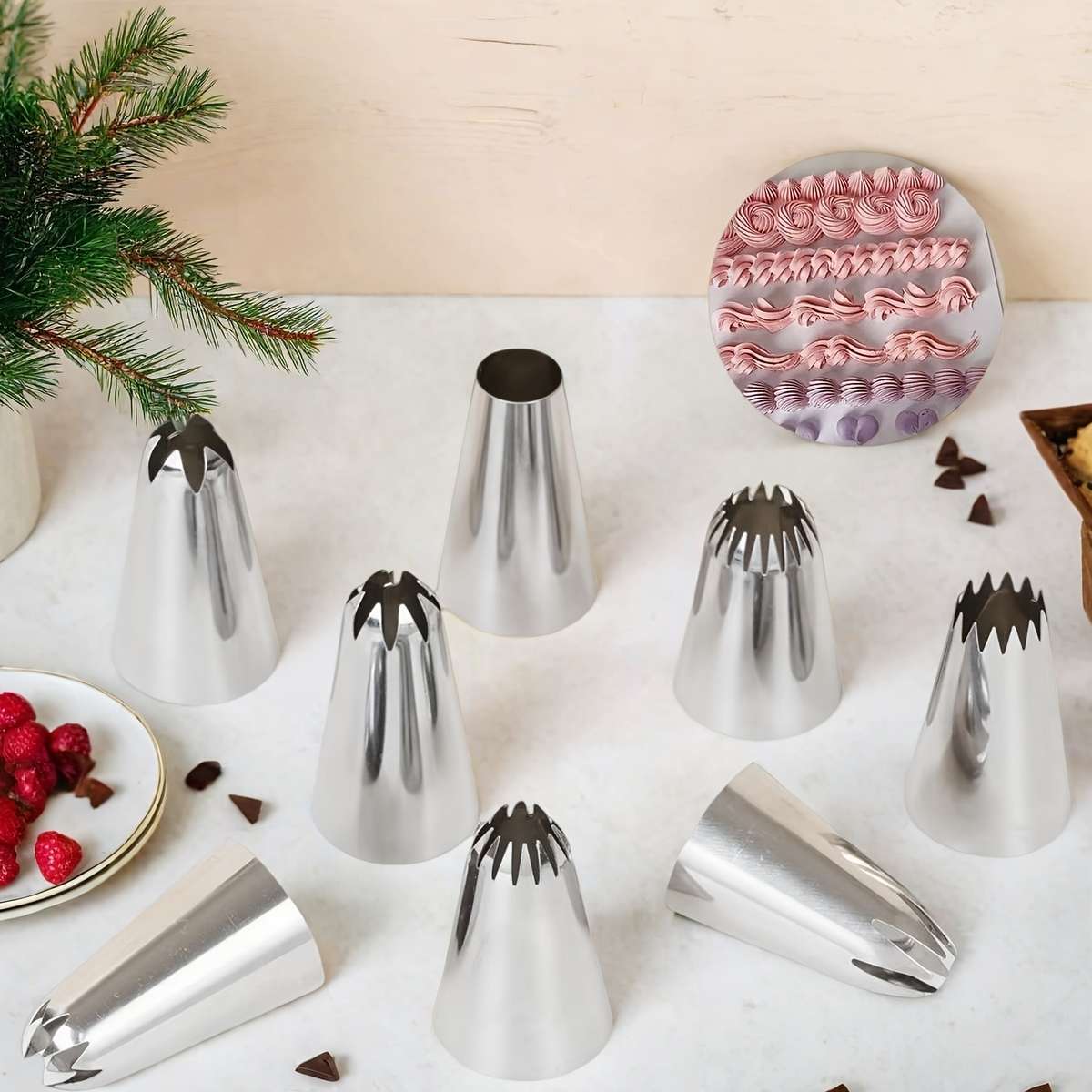 Piping Nozzle Quantity 8Pcs