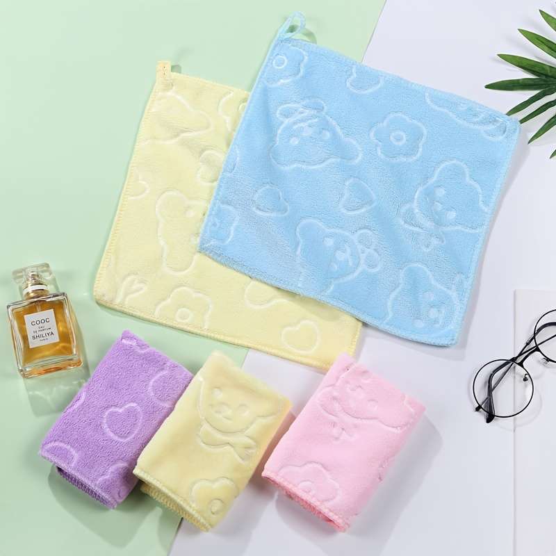 Towel Items 5Pcs Random Color