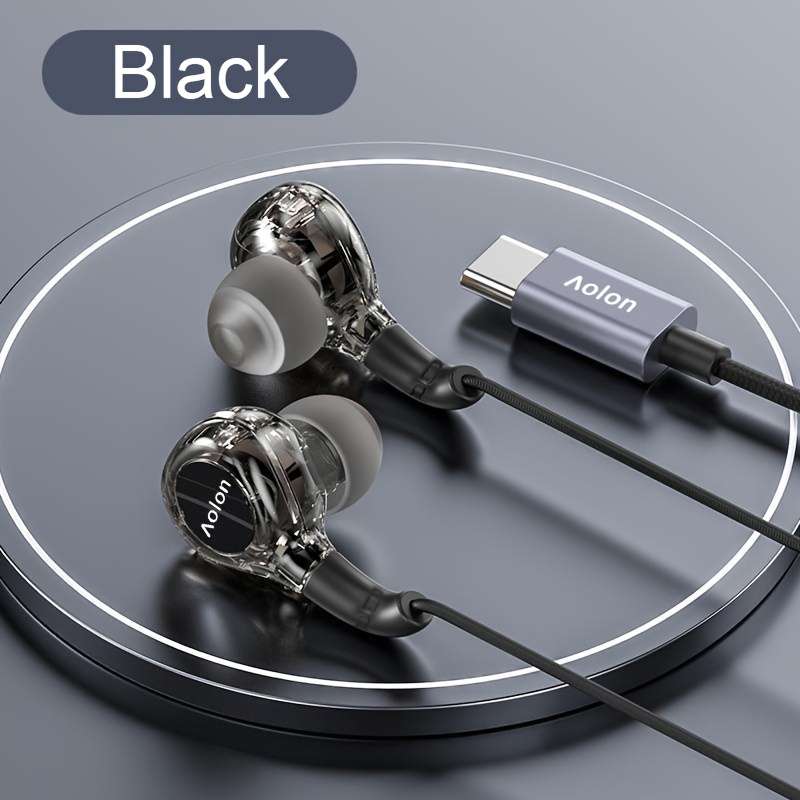 Wired Headphones Black Model 3.5Mm