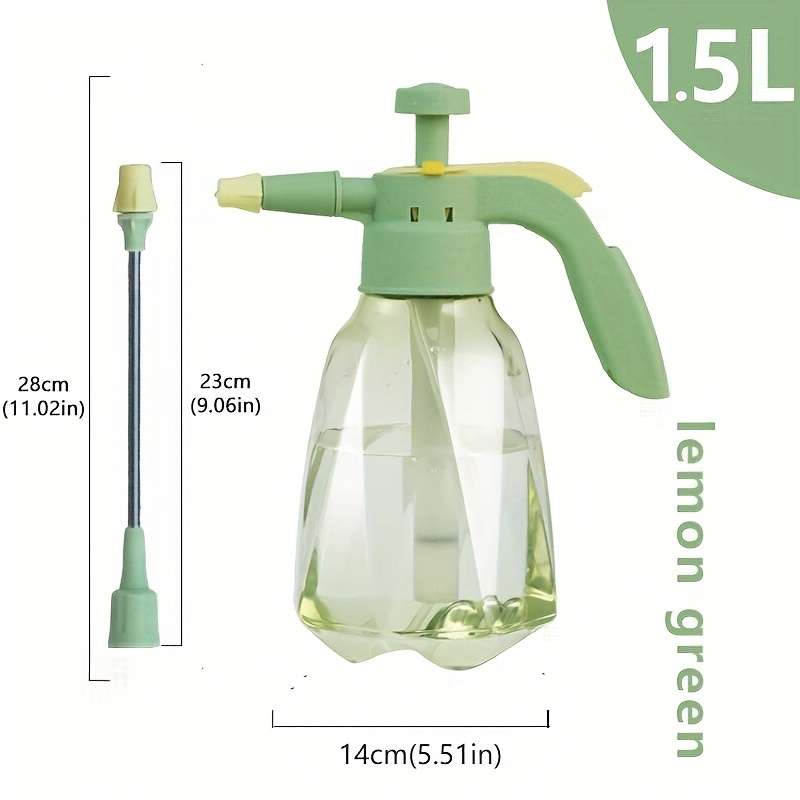 Handheld Pressure Watering Spray Bottle Item
