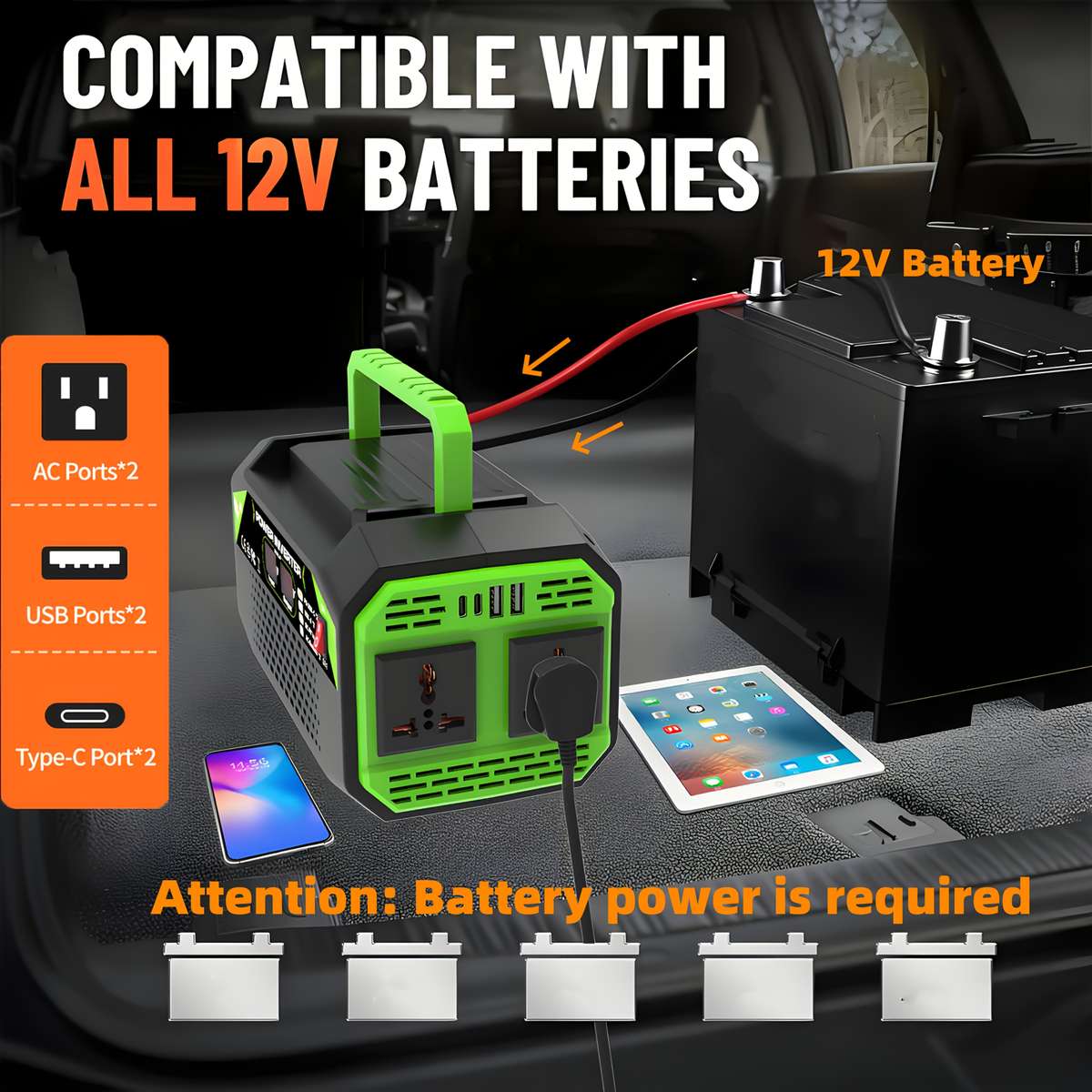 Inverter Model 1000W