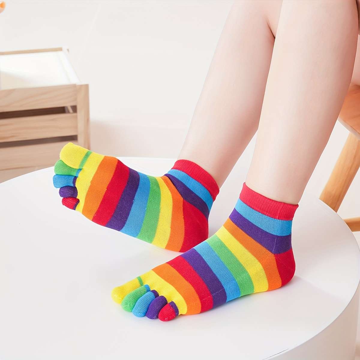 Women S Socks Color A Pair Of Colorful