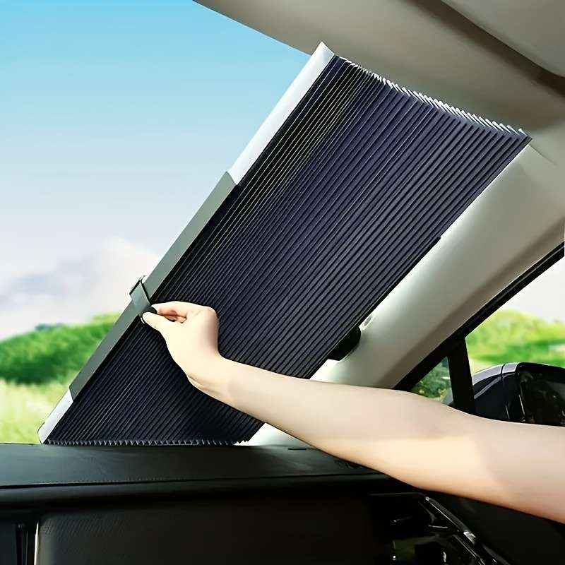 Car Sun Shades Color Black