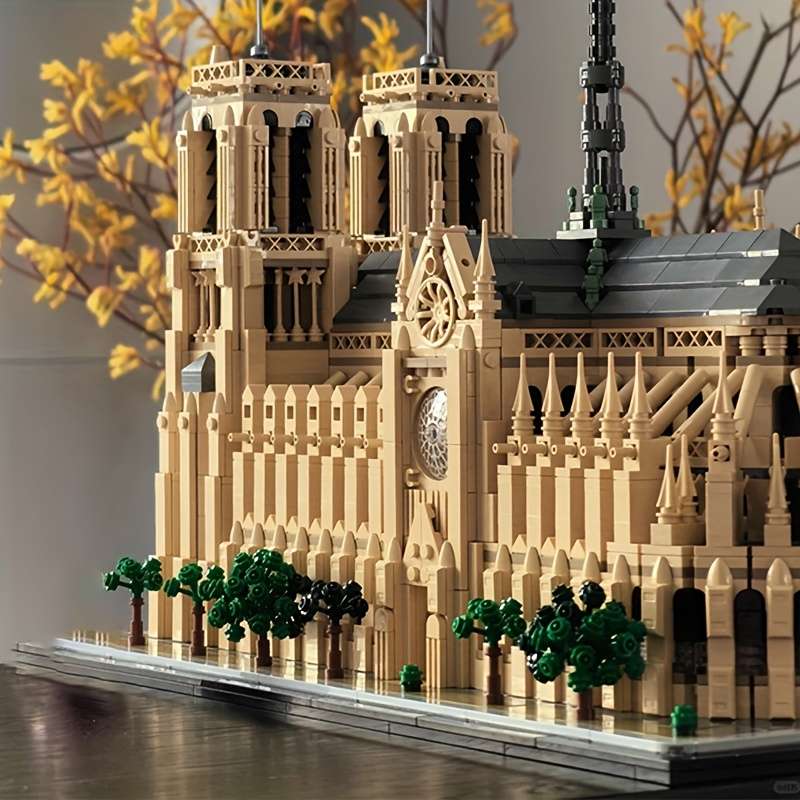 Building Toy Architectural Model Toy Set Style Paris Architecture
