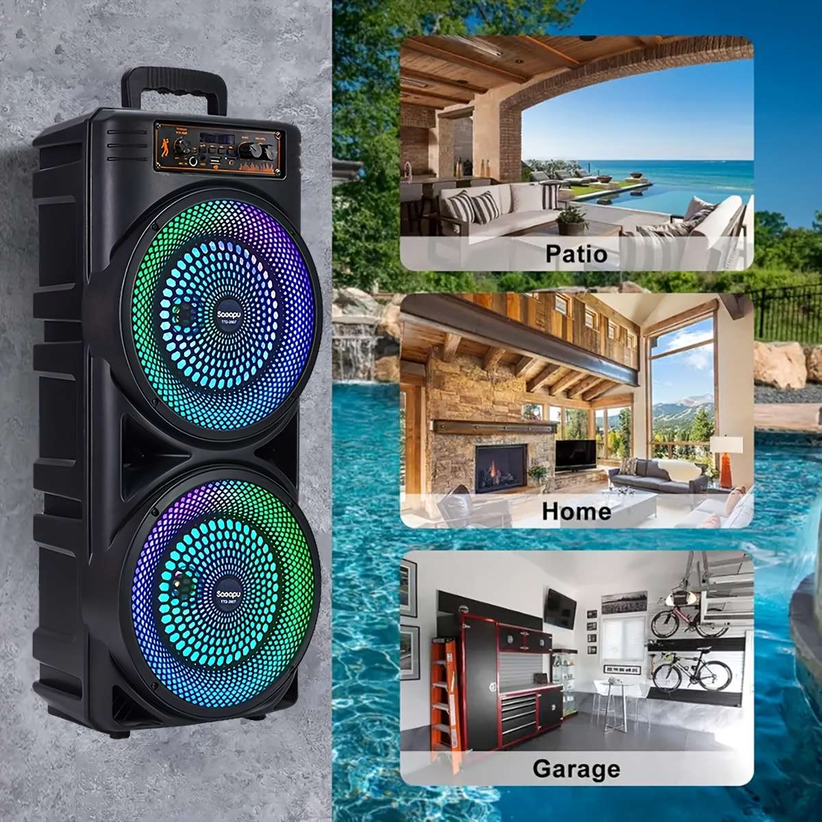 Speaker Color Black Pro
