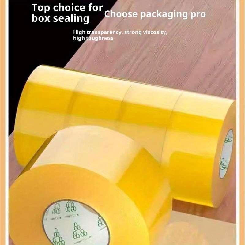 Adhesive Tape Model  2 Rolls  Width 45Mm*Length 65M*Thickness 1.2Cm*Transparent White