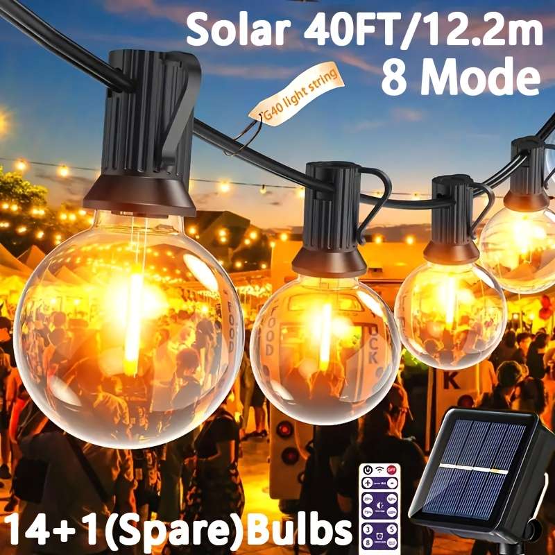 String Lights Size 30.48Meter 34 3 Spare Bulbs