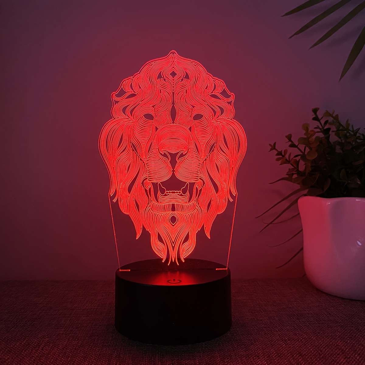 Night Light Color Black Touch Colorful