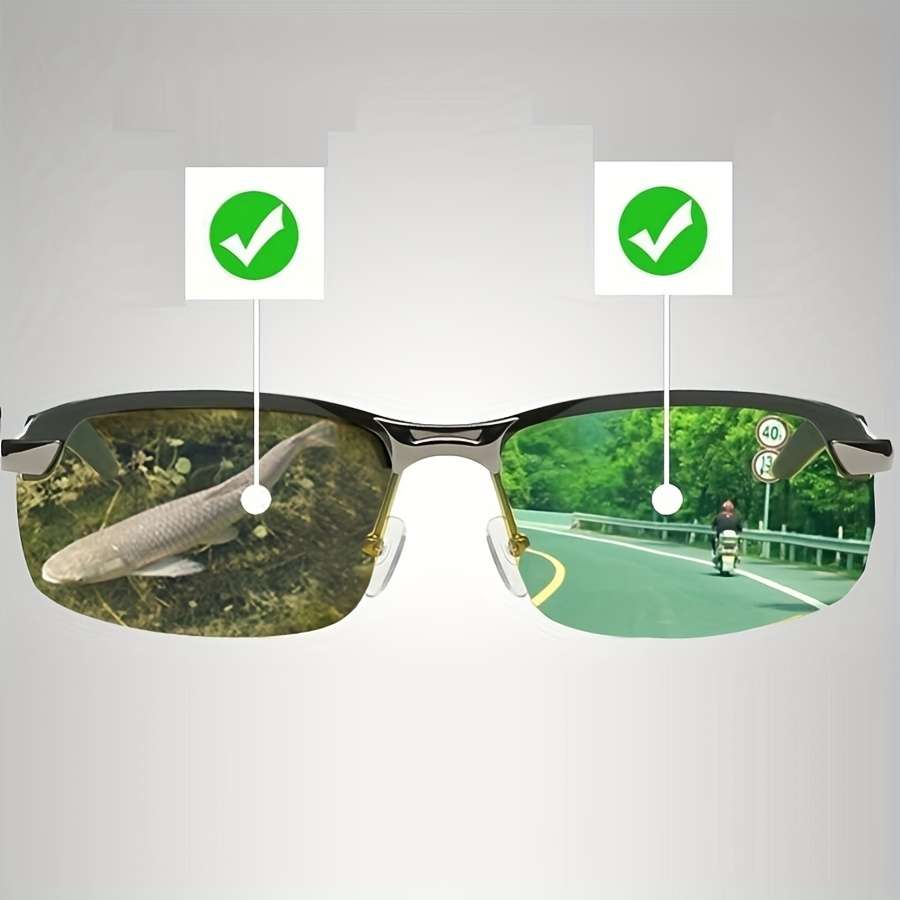 Cycling Glasses Color 6Pcs 2Gunph 2Silverph 2Night
