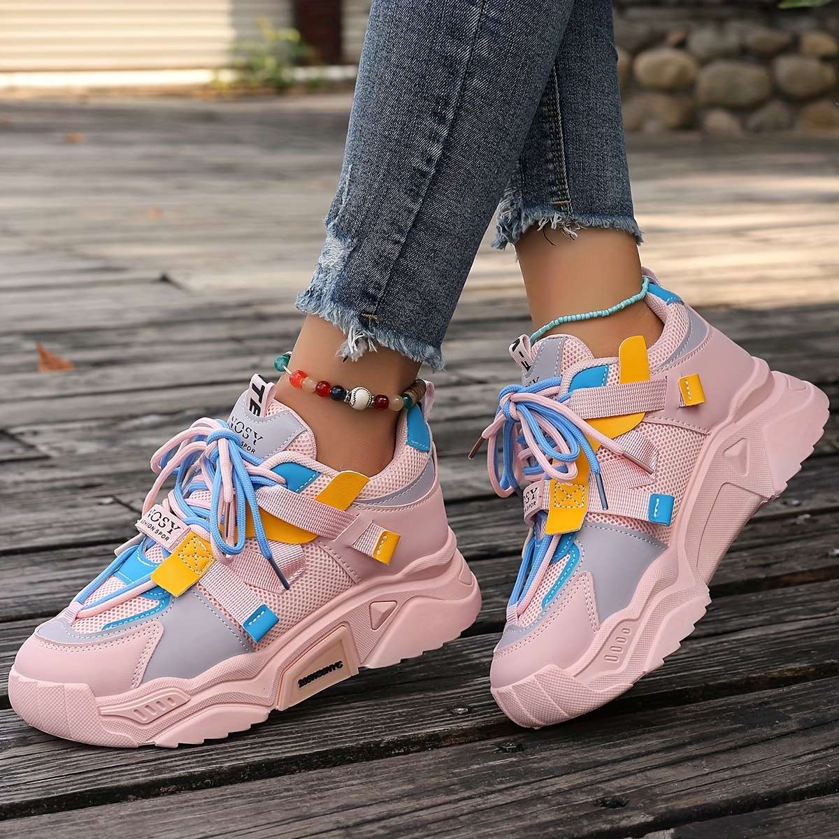 Women S Sneakers Color Orange Sizeuk 3.5